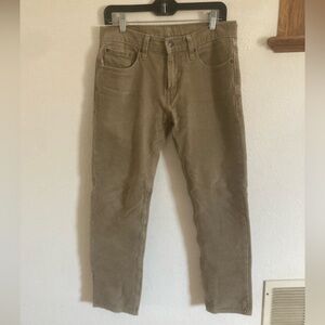 Levi’s 502 Corduroy Pants Jeans Khaki Mens Size 29x32 Excellent